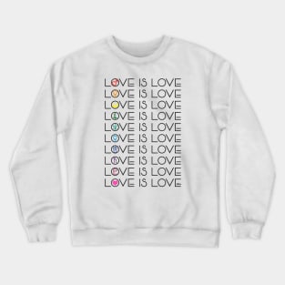 Love is Love x Sailor moon - Light Crewneck Sweatshirt